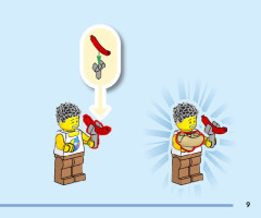 LEGO 60410 instructions page 9 – build guide