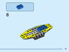 LEGO 60411 instructions page 15 – build guide