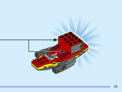 LEGO 60411 instructions page 25 – build guide
