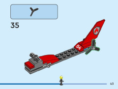 LEGO 60411 instructions page 43 – build guide
