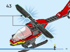 LEGO 60411 instructions page 51 – build guide