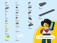 LEGO 60411 instructions page 59 – build guide