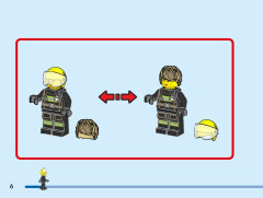 LEGO 60411 instructions page 6 – build guide