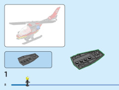 LEGO 60411 instructions page 8 – build guide