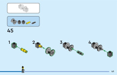 LEGO 60412 instructions page 43 – build guide