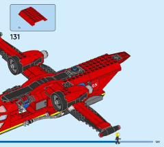 LEGO 60413 instructions page 129 – build guide