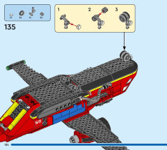 LEGO 60413 instructions page 134 – build guide