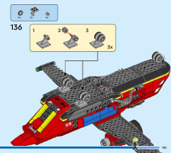 LEGO 60413 instructions page 135 – build guide