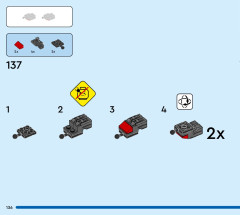 LEGO 60413 instructions page 136 – build guide