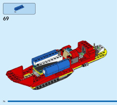 LEGO 60413 instructions page 74 – build guide