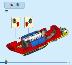 LEGO 60413 instructions page 77 – build guide