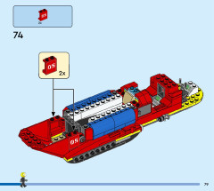 LEGO 60413 instructions page 79 – build guide