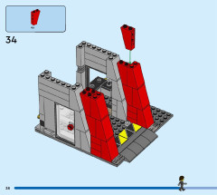 LEGO 60414 instructions page 38 – build guide
