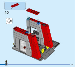 LEGO 60414 instructions page 45 – build guide