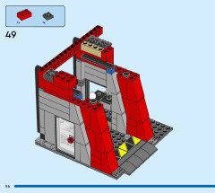 LEGO 60414 instructions page 54 – build guide