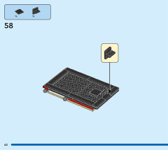 LEGO 60414 instructions page 62 – build guide