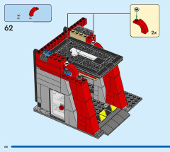 LEGO 60414 instructions page 66 – build guide