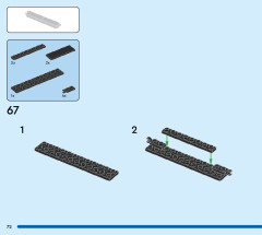 LEGO 60414 instructions page 72 – build guide
