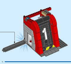 LEGO 60414 instructions page 74 – build guide