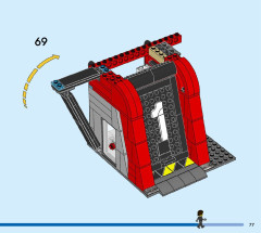 LEGO 60414 instructions page 77 – build guide