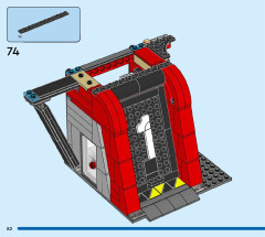 LEGO 60414 instructions page 82 – build guide