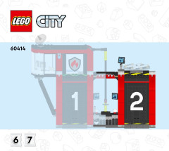 LEGO 60414 instructions page 1 – build guide