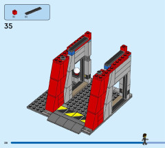 LEGO 60414 instructions page 38 – build guide