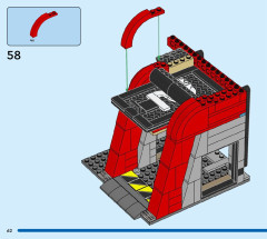 LEGO 60414 instructions page 62 – build guide