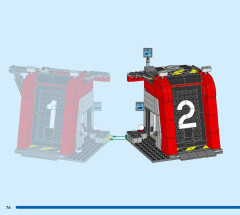 LEGO 60414 instructions page 76 – build guide