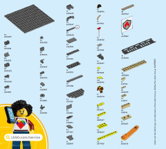 LEGO 60414 instructions page 84 – build guide