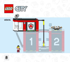 LEGO 60414 instructions page 1 – build guide