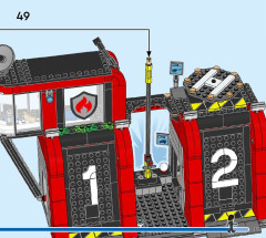 LEGO 60414 instructions page 51 – build guide