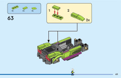 LEGO 60415 instructions page 63 – build guide