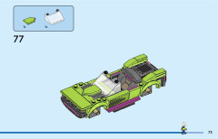 LEGO 60415 instructions page 73 – build guide