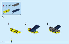 LEGO 60415 instructions page 8 – build guide