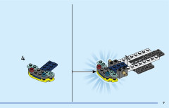 LEGO 60415 instructions page 9 – build guide