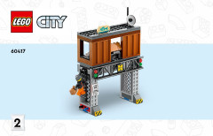 LEGO 60417 instructions page 1 – build guide