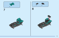 LEGO 60418 instructions page 11 – build guide