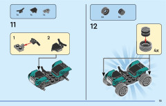LEGO 60418 instructions page 13 – build guide