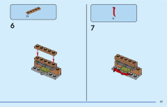 LEGO 60418 instructions page 17 – build guide