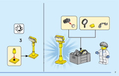 LEGO 60418 instructions page 7 – build guide