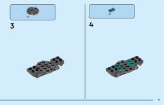 LEGO 60418 instructions page 9 – build guide