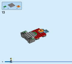 LEGO 60418 instructions page 10 – build guide