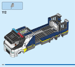 LEGO 60418 instructions page 102 – build guide