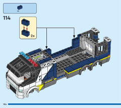 LEGO 60418 instructions page 104 – build guide