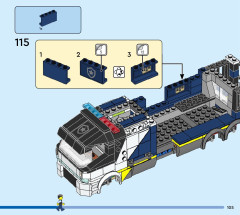 LEGO 60418 instructions page 105 – build guide