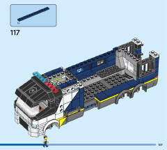 LEGO 60418 instructions page 107 – build guide