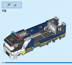 LEGO 60418 instructions page 108 – build guide