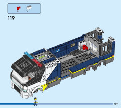 LEGO 60418 instructions page 109 – build guide