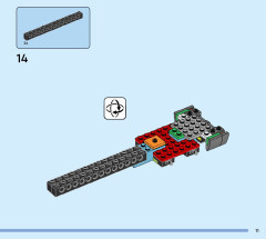 LEGO 60418 instructions page 11 – build guide